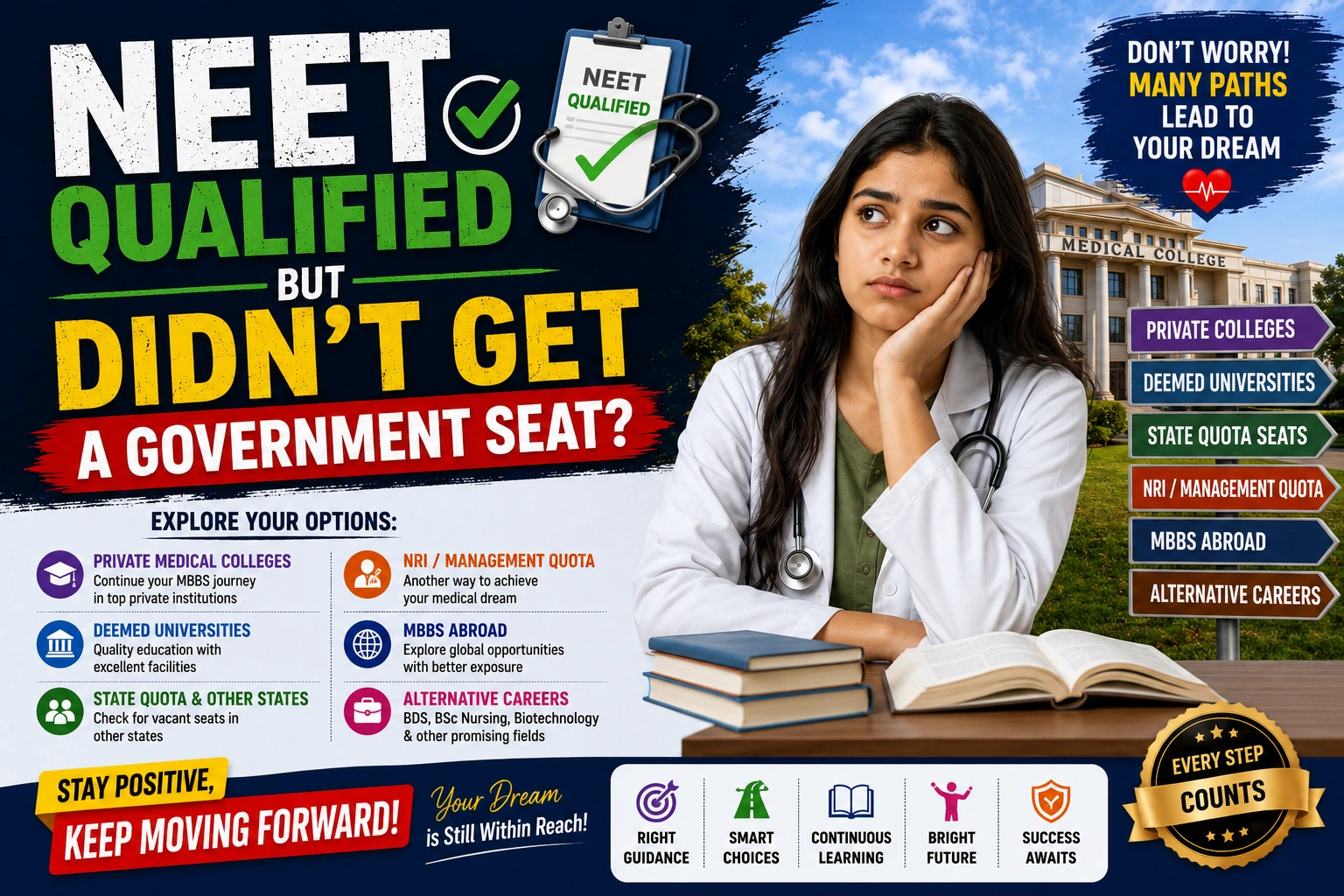 NEET Qualified but Didnt Get a Government Seat